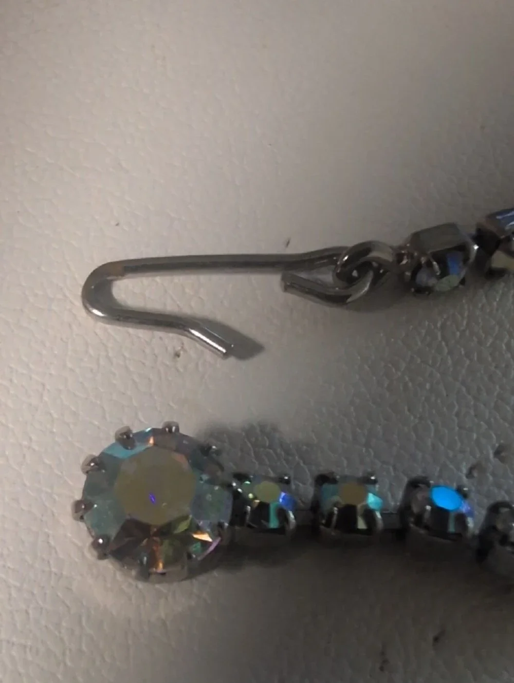VTG Weiss Crystal Aurora Rhinestone Necklace - Women Jewelry